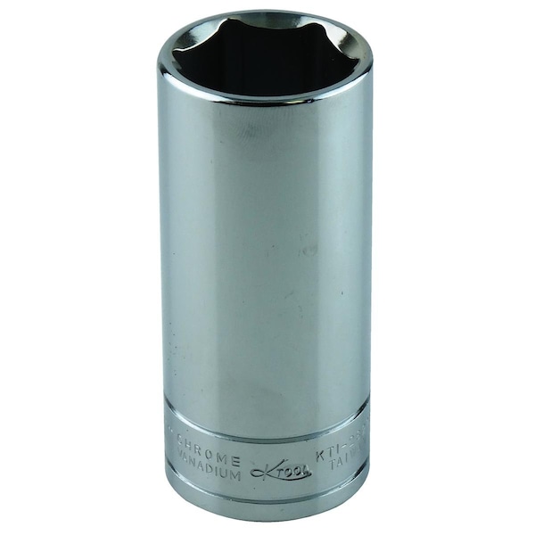 K-Tool International 1/2" Drive, 25mm Metric Socket, 6 Points, Socket 1/2 Dr, Deep 6 Pt, 25mm KTI-28225 - main